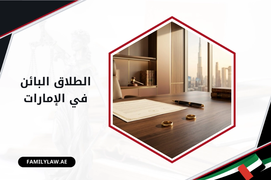 الطلاق البائن في الإمارات