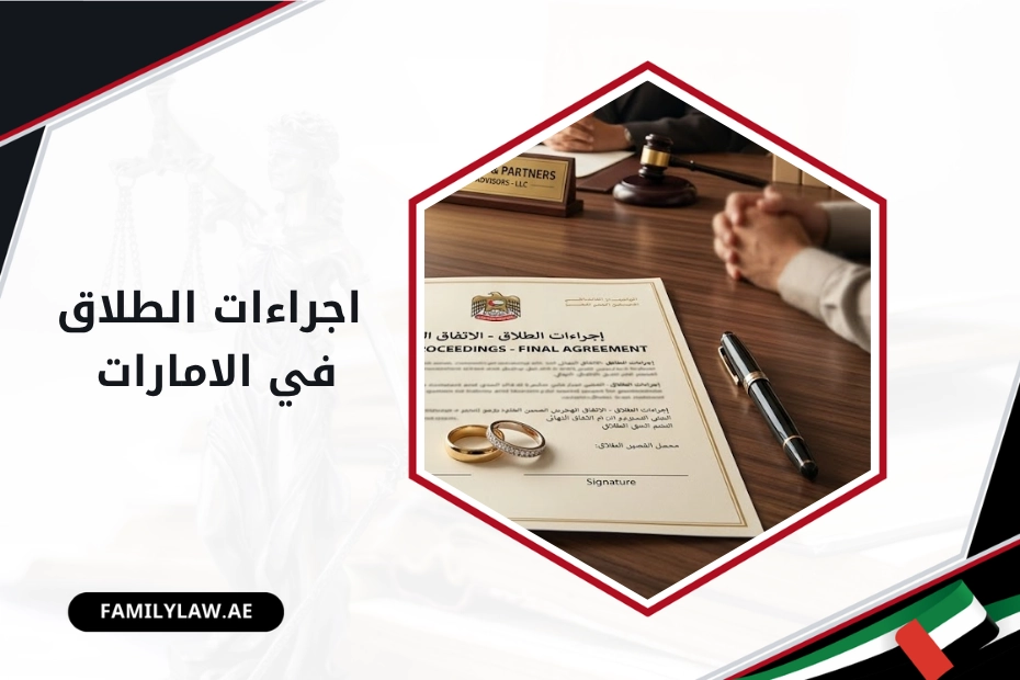 اجراءات الطلاق في الامارات